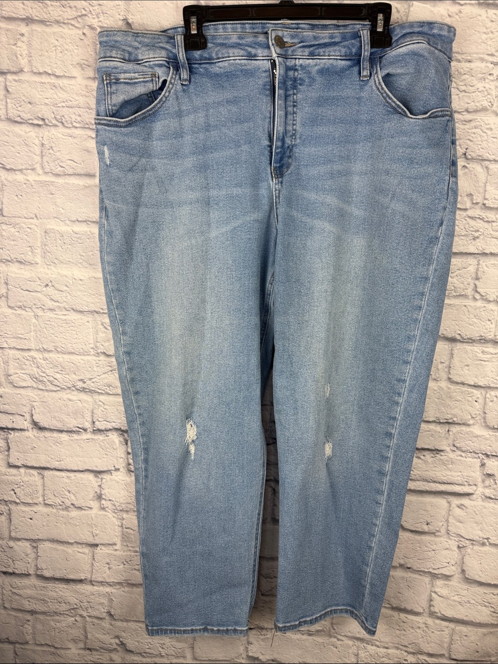 Ava & Viv Wide Leg Cropped Jeans Size 20W